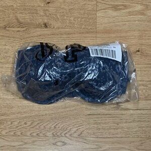 Victoria's Secret Sexy Tee Lightly-Lined Demi Bra FRONT CLOSE Racerback midnight